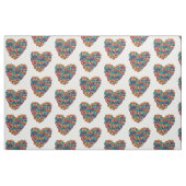 Hart gekamd katoenen stof (breedte 56") (Fat Quarter)