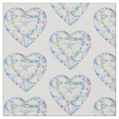 Hart geslepen diamant waterverf kunststof stof (Close Up)