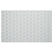 Hart geslepen diamant waterverf kunststof stof (Fat Quarter)