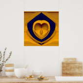 Hart Gevoeld Poster (Keuken)