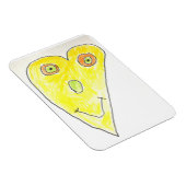 Hart Gezicht magneet (Rechterzijde)