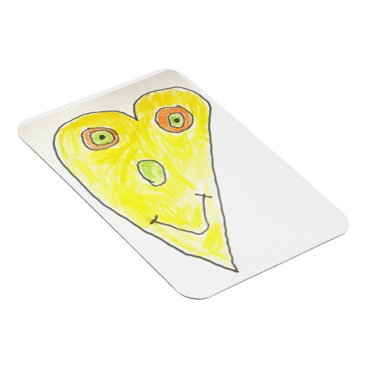 Hart Gezicht magneet (Rechterzijde)