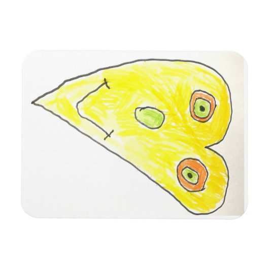 Hart Gezicht magneet (Horizontaal)