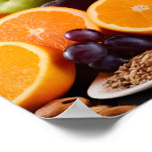 Hart-gezond voedsel poster (Hoek)