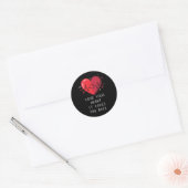 Hart Gezondheid Bewustzijn Go Red Healthy Sticker (Envelop)