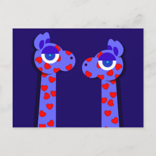 HART GIRAFFE BRIEFKAART