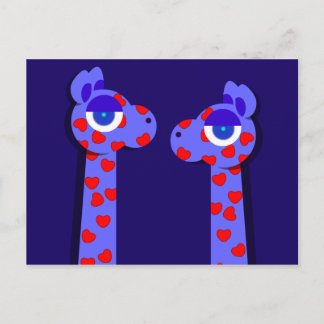 HART GIRAFFE BRIEFKAART