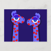 HART GIRAFFE BRIEFKAART (Voorkant)