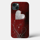 Hart Girly Mooi Rood Case-Mate iPhone Case (Achterkant)