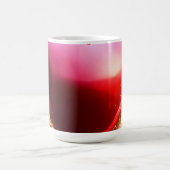 Hart glanzende glitter achtergrond Mok (Center)