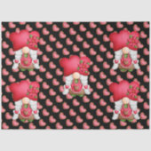 Hart Gnome Kleur aanpassen Tissuepapier (Voorkant)