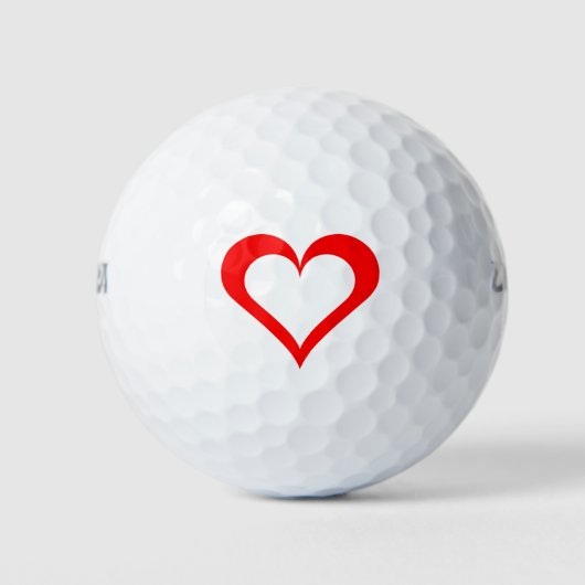 hart golfballen (Voorkant)