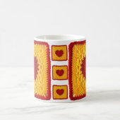 Hart Granny Square Coffee Mok (Center)