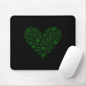 Hart Grappige Valentijnsdag Wietliefhebber Potroke Muismat (Met muis)