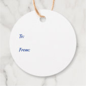 Hart Grieks Evil Eye Bedankjes Labels (Achterkant)