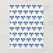 Hart Grieks Evil Eye Briefkaart (Voorkant)