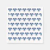 Hart Grieks Evil Eye Servet (Voorkant)