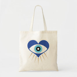 Hart Grieks Evil Eye Tote Bag
