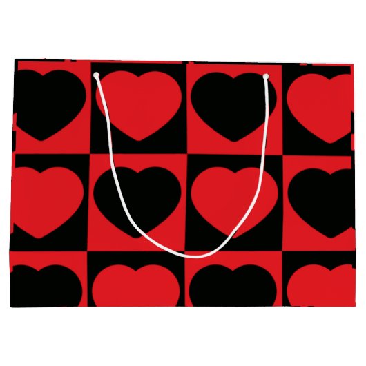 hart groot cadeauzakje (Achterkant)