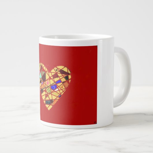  hart grote koffiekop (Voorkant rechts)