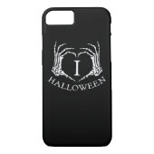 Hart Halloween Skeleton Hand Kostuum Mannen Vrouwe Case-Mate iPhone Case (Achterkant)
