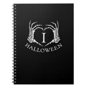Hart Halloween Skeleton Hand Kostuum Mannen Vrouwe Notitieboek