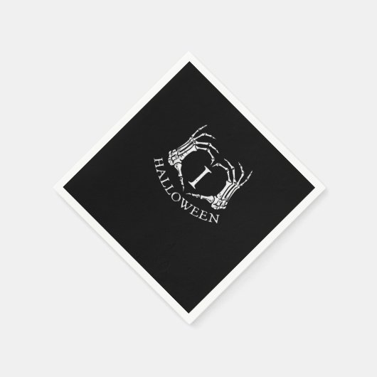 Hart Halloween Skeleton Hand Kostuum Mannen Vrouwe Servet (Hoek)