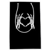 Hart - Halloween Skeleton Hand Medium Cadeauzakje (Voorkant)