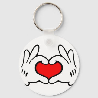 Hart Hand  Sleutelhanger
