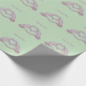 Hart handen Handboeien Cadeaupapier (Hoek)