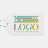 Hart handgemaakt voor u Logo website Social Media Cadeaulabel (Achterkant Horizontaal)