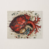 Hart Harmonie Puzzel Legpuzzel (Horizontaal)