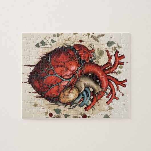 Hart Harmonie Puzzel Legpuzzel (Horizontaal)