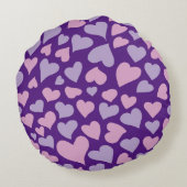 Hart Harmonie Rond Kussen (Achterkant)