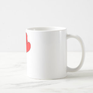 hart harten valentijn vrouw minnares vriendin koffiemok