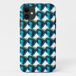 Hart Hemelsblauw Case-Mate iPhone Case