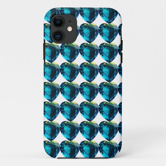 Hart Hemelsblauw Case-Mate iPhone Case (Achterkant)