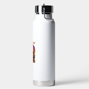 Hart Het is altijd Halloween Heks Ketel Boom Koe Waterfles