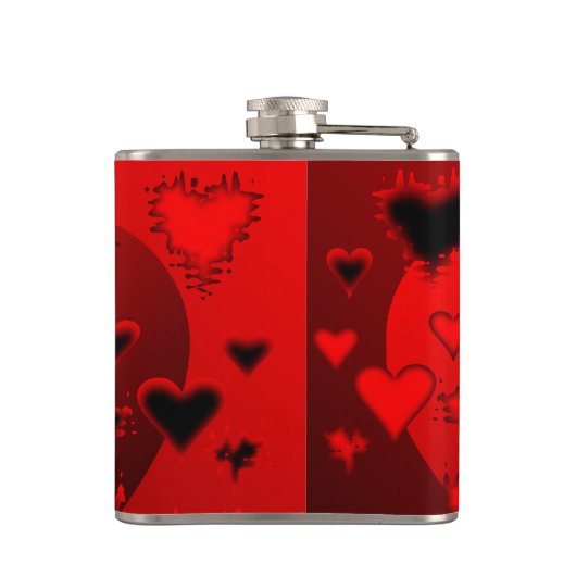 hart heupfles (Achterkant)