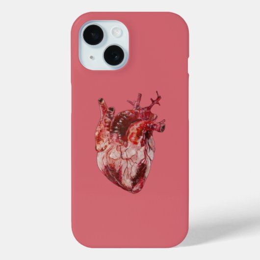 Hart Hoesje-Mate iPhone Case (Achterkant)