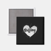 - Hart Hondenliefhebber Dierfokker Puppy Eigenaar Magneet (Voorkant / Achterkant)