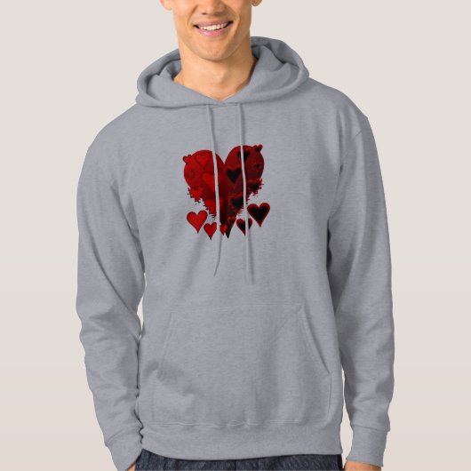 hart hoodie (Voorkant)