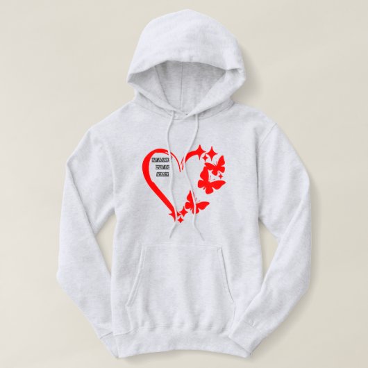 hart hoodie (Design voorkant)