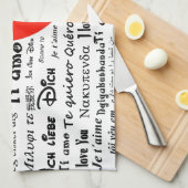 hart hou van je theedoek (Quarter Fold)