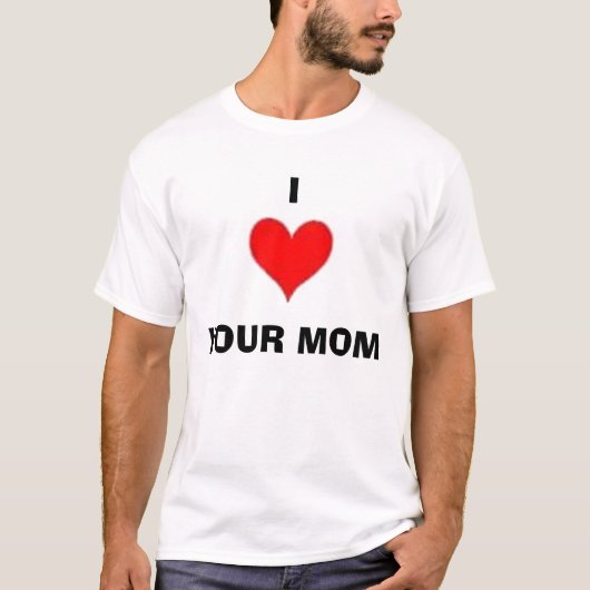 hart, ik, UW MOM T-shirt (Voorkant)