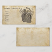  hart illustratie Visitekaartje (Voorkant / Achterkant)