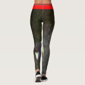 Hart in boomsmokkel leggings (Achterkant)