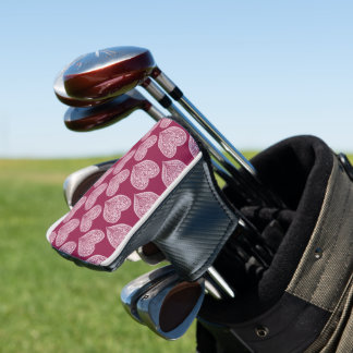 Hart in Bourgogne Golf Head Hoesje Golfheadcover