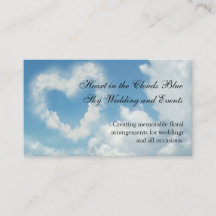 Hart in de Wolken, Blauwe Lucht Romantische Liefde