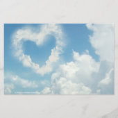 Hart in de wolken, Blue Sky Romantic Love Flyer (Achterkant)